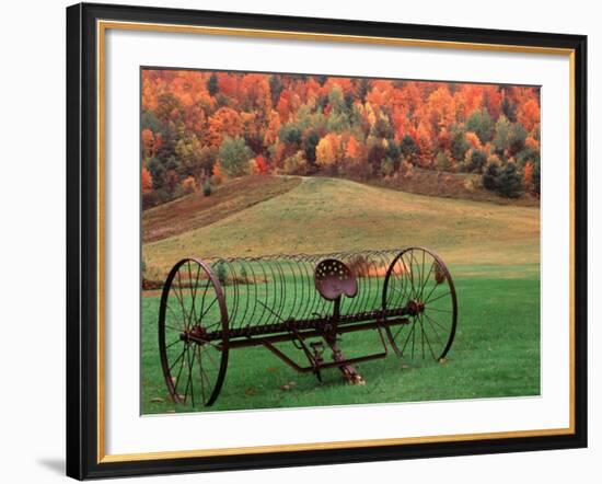 Farm Scene, Vermont, USA-Charles Sleicher-Framed Photographic Print