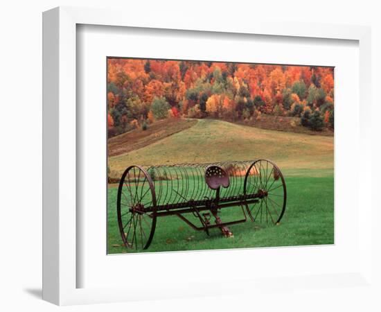 Farm Scene, Vermont, USA-Charles Sleicher-Framed Photographic Print