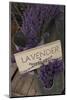 Farm Sign with Dried Lavender for Sale at Lavender Festival, Sequim, Washington, USA-Merrill Images-Mounted Photographic Print