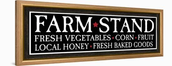 Farm Stand Wooden Sign-ALI Chris-Framed Premier Image Canvas