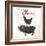 Farm To Chicken Pig-OnRei-Framed Art Print