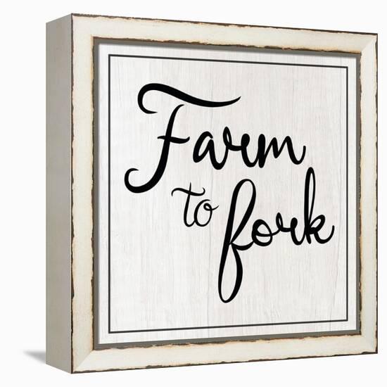 Farm to Fork-Lauren Gibbons-Framed Stretched Canvas