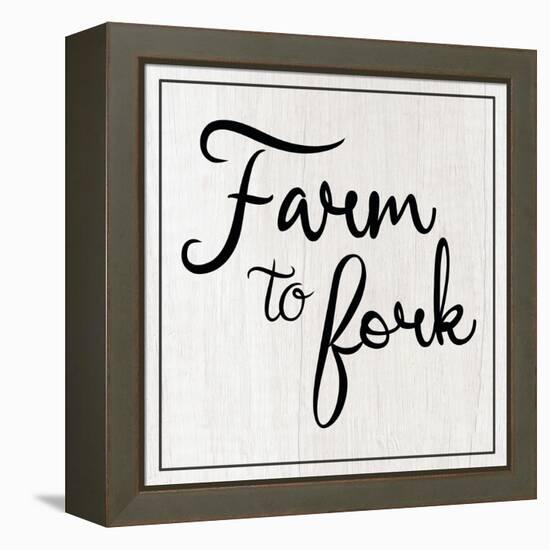 Farm to Fork-Lauren Gibbons-Framed Stretched Canvas