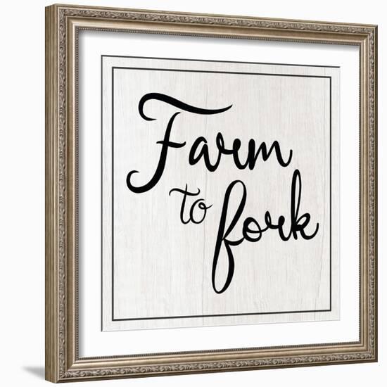 Farm to Fork-Lauren Gibbons-Framed Art Print