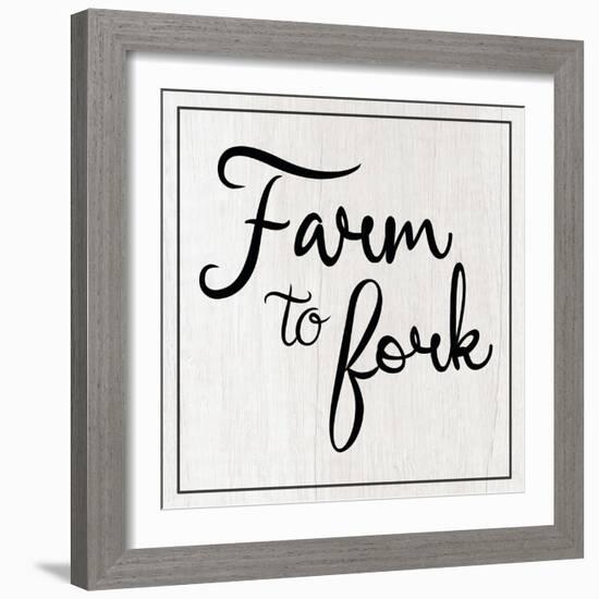 Farm to Fork-Lauren Gibbons-Framed Art Print