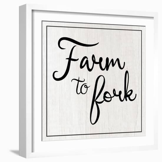 Farm to Fork-Lauren Gibbons-Framed Art Print