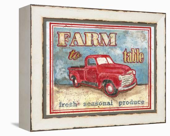 Farm to Table I-Catherine Jones-Framed Stretched Canvas