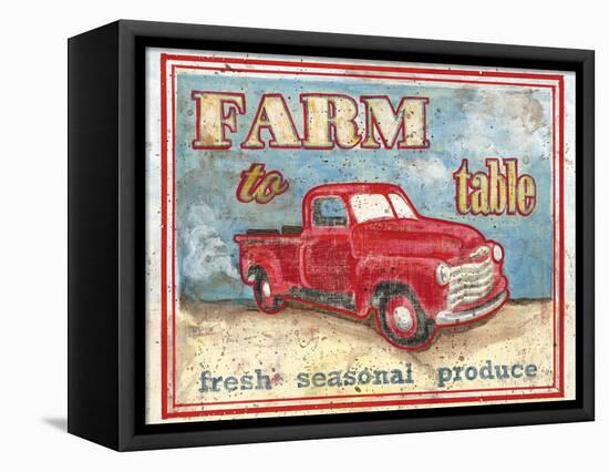 Farm to Table I-Catherine Jones-Framed Stretched Canvas