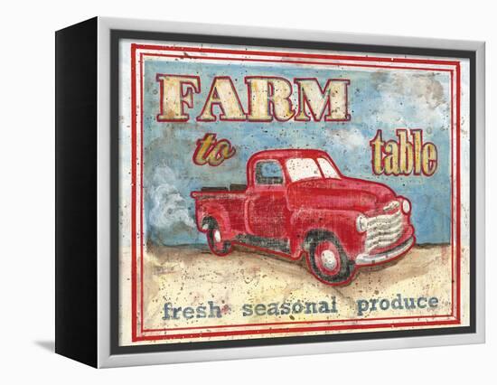 Farm to Table I-Catherine Jones-Framed Stretched Canvas