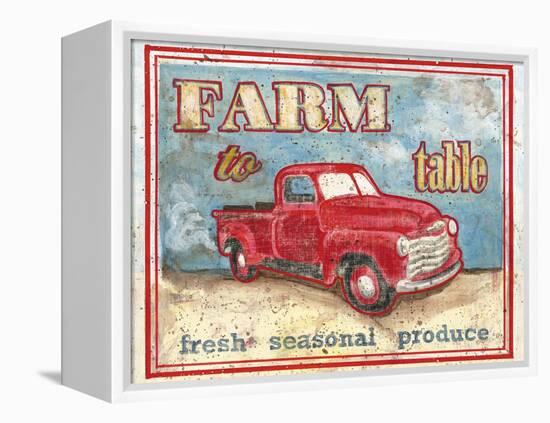 Farm to Table I-Catherine Jones-Framed Stretched Canvas