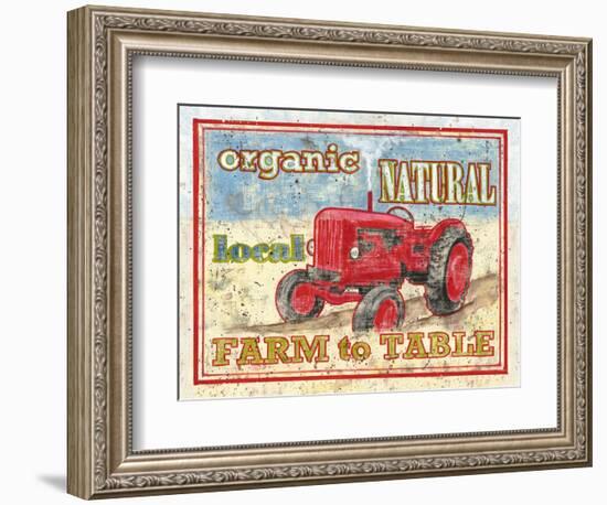 Farm to Table II-Catherine Jones-Framed Art Print