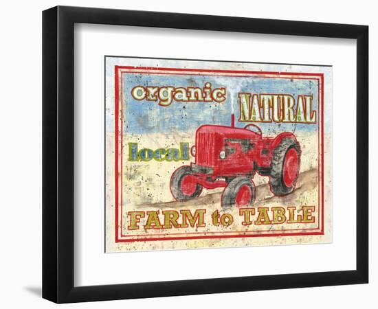 Farm to Table II-Catherine Jones-Framed Art Print