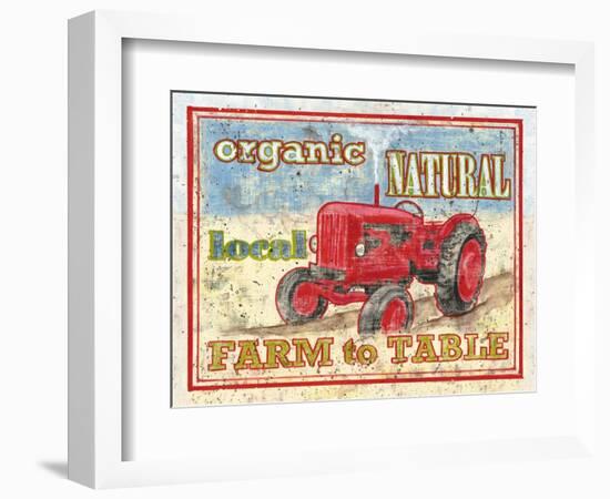 Farm to Table II-Catherine Jones-Framed Art Print