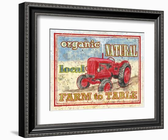 Farm to Table II-Catherine Jones-Framed Art Print