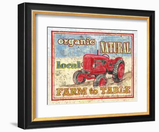 Farm to Table II-Catherine Jones-Framed Art Print