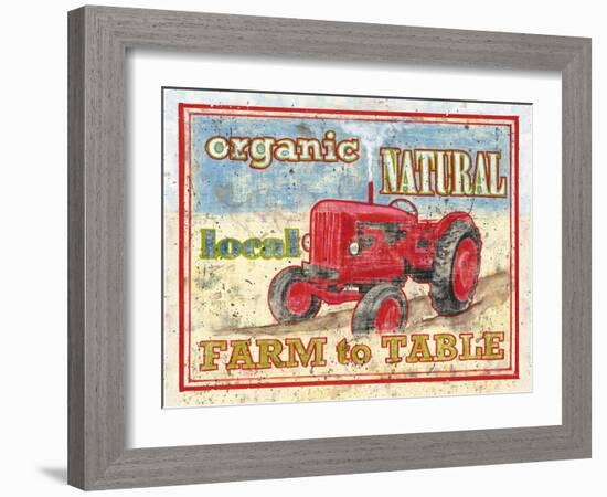 Farm to Table II-Catherine Jones-Framed Art Print