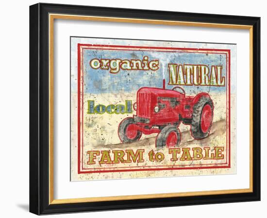 Farm to Table II-Catherine Jones-Framed Art Print