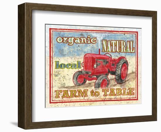 Farm to Table II-Catherine Jones-Framed Premium Giclee Print