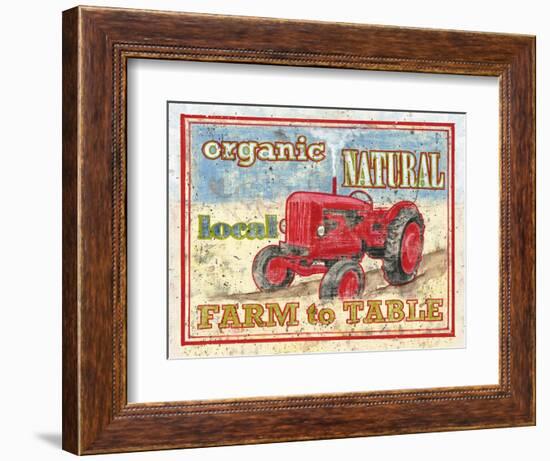 Farm to Table II-Catherine Jones-Framed Premium Giclee Print