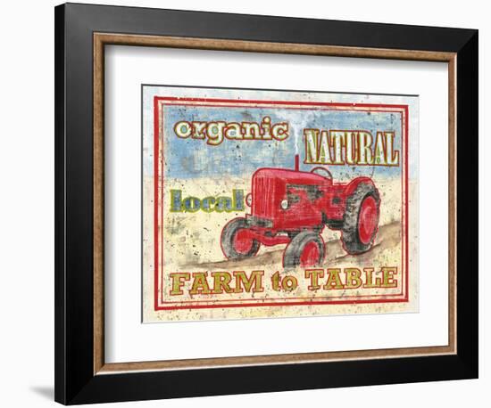 Farm to Table II-Catherine Jones-Framed Premium Giclee Print