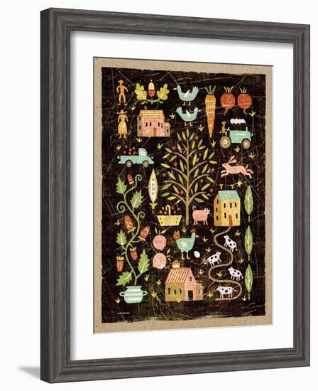 Farm to Table-Sudi Mccollum-Framed Art Print