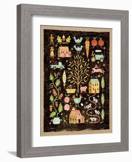 Farm to Table-Sudi Mccollum-Framed Art Print