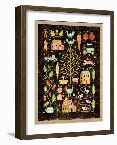 Farm to Table-Sudi Mccollum-Framed Art Print