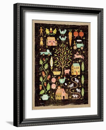 Farm to Table-Sudi Mccollum-Framed Art Print