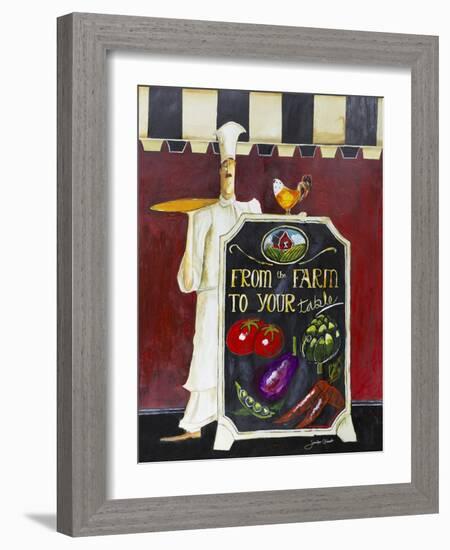 Farm to Table-Jennifer Garant-Framed Giclee Print