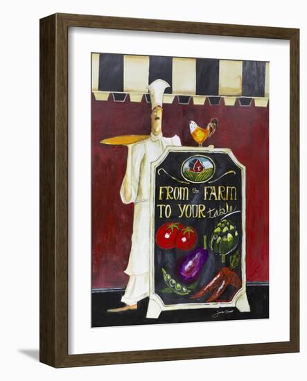 Farm to Table-Jennifer Garant-Framed Giclee Print