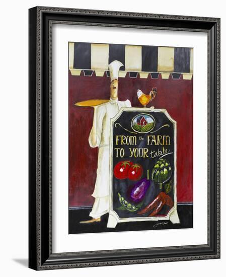 Farm to Table-Jennifer Garant-Framed Giclee Print