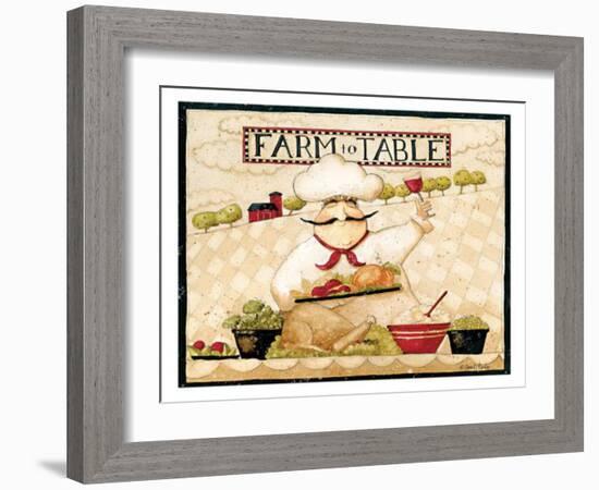 Farm To Table-Dan Dipaolo-Framed Art Print