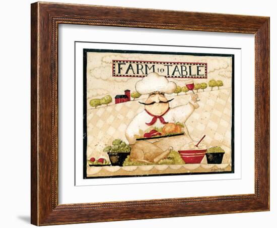 Farm To Table-Dan Dipaolo-Framed Art Print