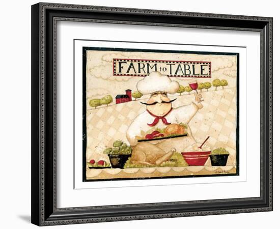 Farm To Table-Dan Dipaolo-Framed Art Print