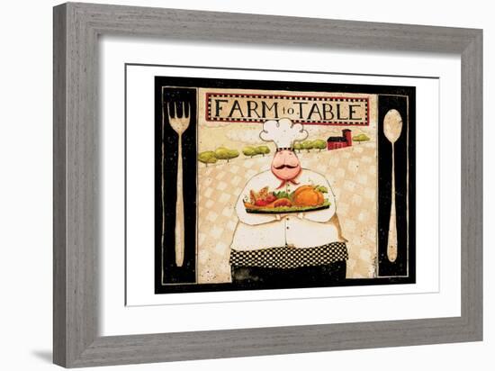 Farm To Table-Dan Dipaolo-Framed Art Print