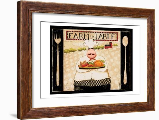 Farm To Table-Dan Dipaolo-Framed Art Print