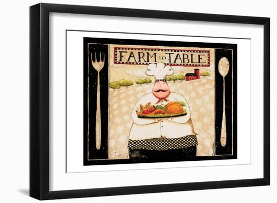 Farm To Table-Dan Dipaolo-Framed Art Print