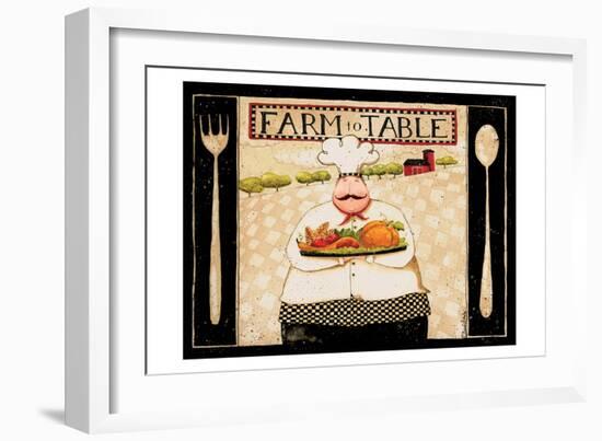 Farm To Table-Dan Dipaolo-Framed Art Print