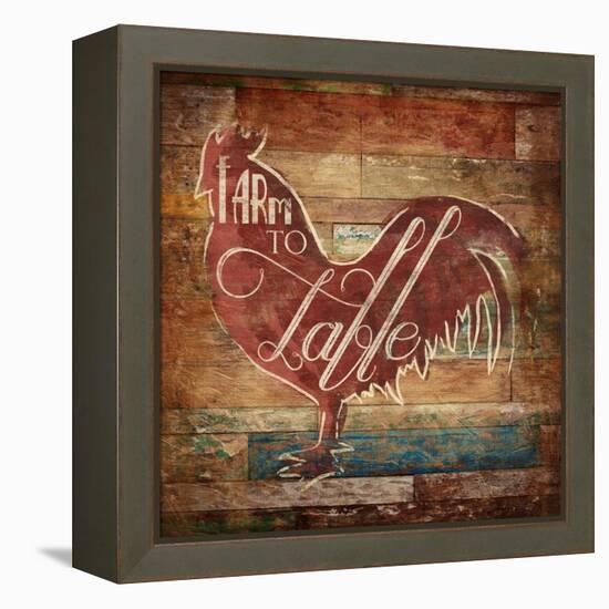 Farm To Table-OnRei-Framed Stretched Canvas