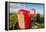 Farm Tractor, Flatey Island, Borgarfjordur, Iceland-null-Framed Premier Image Canvas