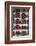 Farm Tractor Seats, Plainsman Museum, Aurora, Nebraska, USA-Walter Bibikow-Framed Photographic Print