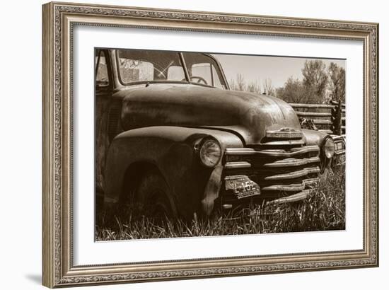 Farm Truck-Barry Hart-Framed Art Print