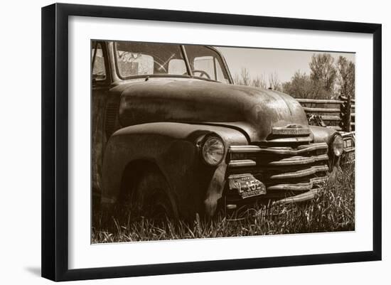 Farm Truck-Barry Hart-Framed Art Print