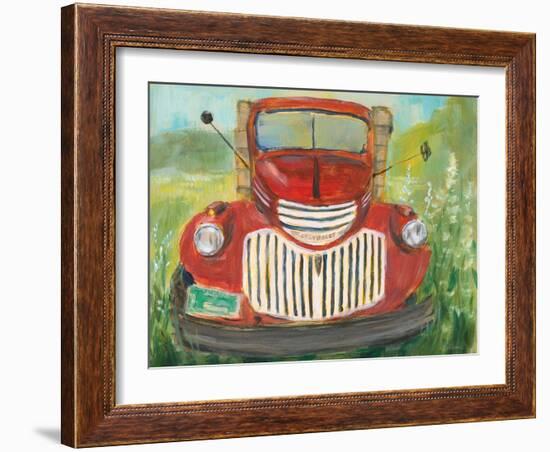 Farm Truck-Sue Schlabach-Framed Art Print