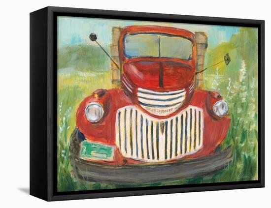 Farm Truck-Sue Schlabach-Framed Stretched Canvas