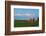 Farm with Red Barn and Corn, Milford Center, Ohio-Bill Bachmann-Framed Photographic Print