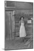 Farm Woman Beside Her Barn Door-Dorothea Lange-Mounted Art Print