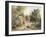 Farm Yard Near Princes Risborough, Buckinghamshire, England-Samuel Palmer-Framed Giclee Print