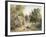 Farm Yard Near Princes Risborough, Buckinghamshire, England-Samuel Palmer-Framed Giclee Print