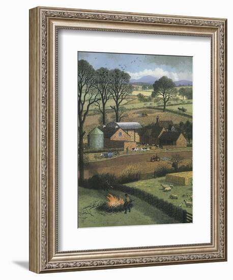 Farm-Ronald Lampitt-Framed Giclee Print